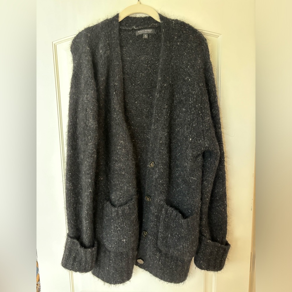 Banana Republic black cardigan